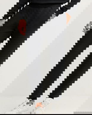 Colmar pantaloni de trening din bumbac culoarea negru, uni, 6284.6ZJ