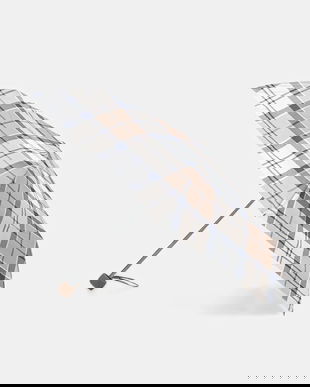 Barbour umbrelă culoarea maro, LAC0154