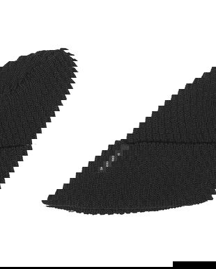 Didriksons căciulă din bumbac DELMAR culoarea negru, 505758