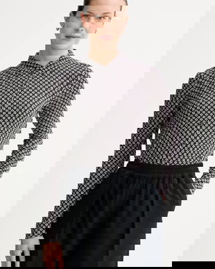 Marc O'Polo camasa culoarea negru, cu guler clasic, regular, 508226452319