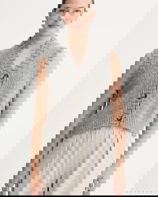 Marc O'Polo vesta cu lana culoarea gri, călduros, 5000007307