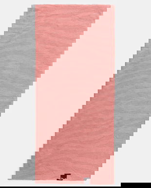 Salewa fular împletit Icono culoarea gri, cu imprimeu, 00-0000024885