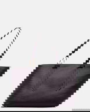 Coccinelle poșetă de piele COCCINELLEMALORY culoarea negru, E1 R1K 11 01 01