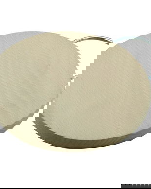 Tocator rotund cu suport metalic, 2 in 1, 20 cm