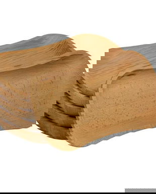 Set 6 farfurii Asim, lemn fag, 30 x 16 cm