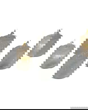 Set 6 lumanare LED, lumina calda Lumin, 6.5 x 4 cm