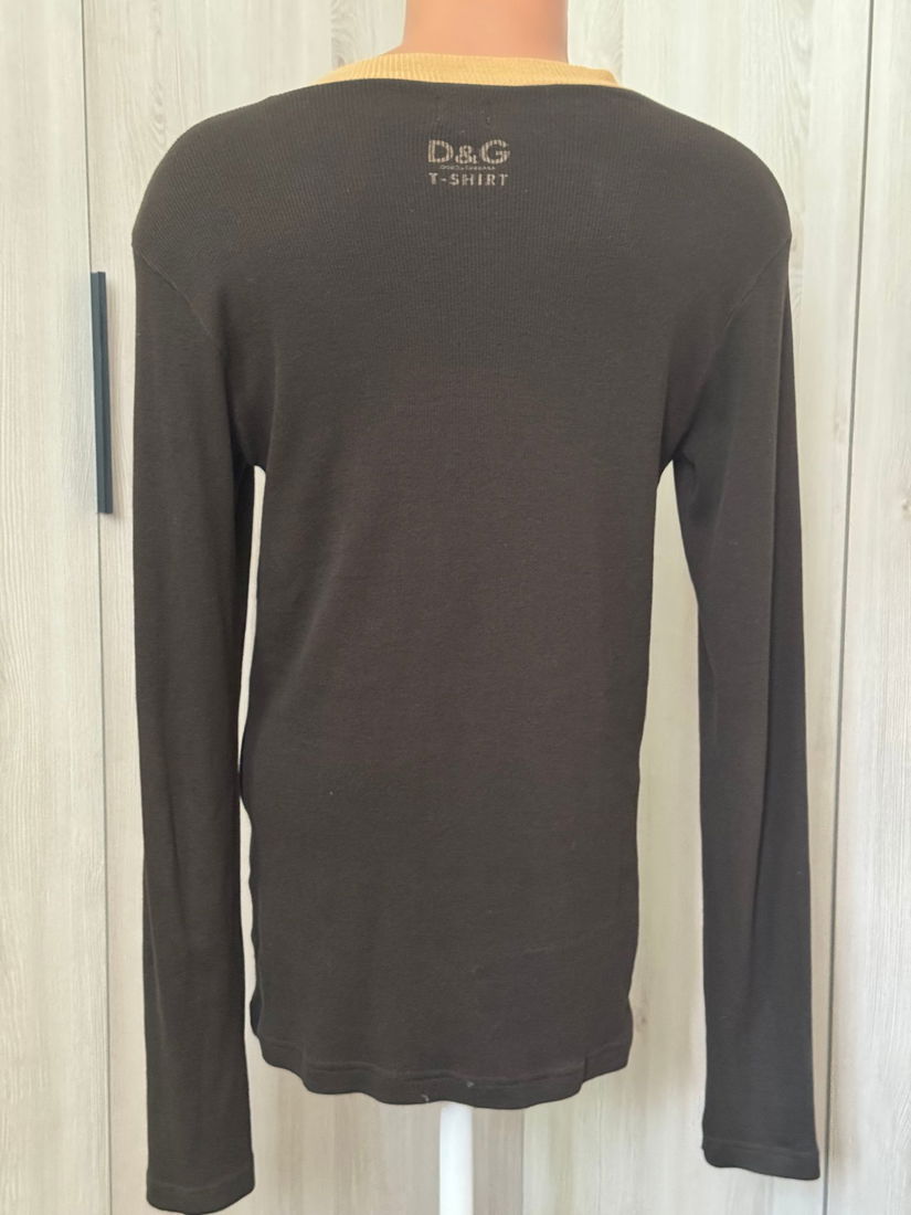 T-SHIRT DOLCE GABBANA ORIGINAL CU HOLOGRAMA MARIME M ITALIA