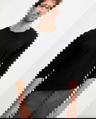 Karl Lagerfeld pulover de lână culoarea negru, light, 553399.655000