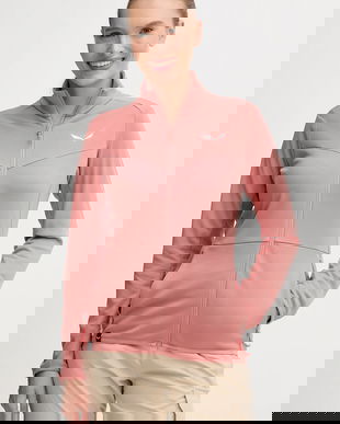 Salewa hanorac în aer liber Puez Cammino culoarea portocaliu, uni, 00.0000029095