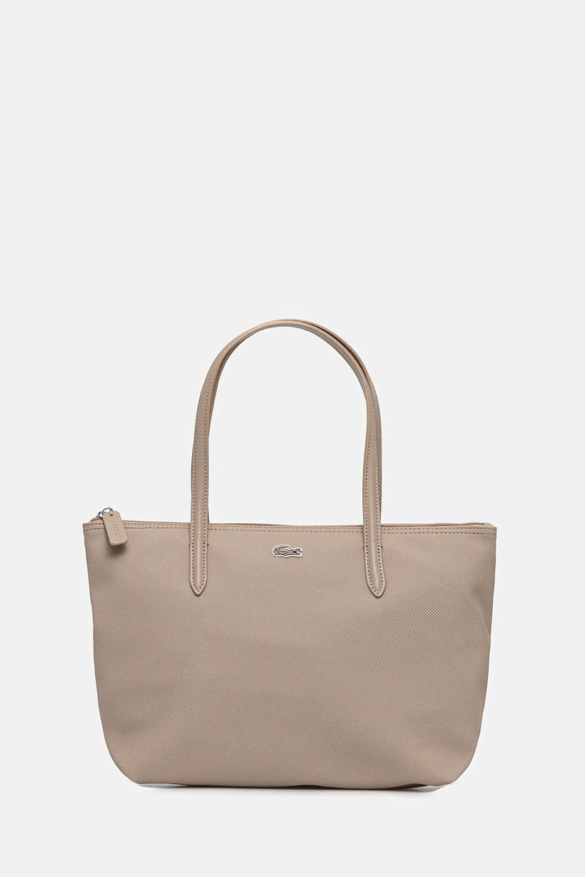 Lacoste poșetă culoarea bej, NF2037PK