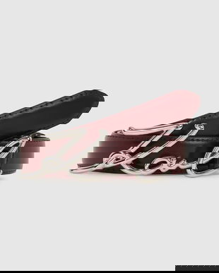 Karl Lagerfeld curea K/SIGNATURE femei, culoarea maro, A1W33205