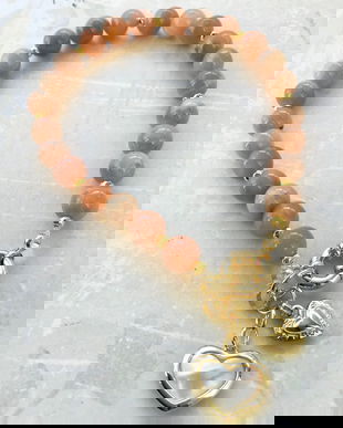 Bratara piatra soarelui naturala