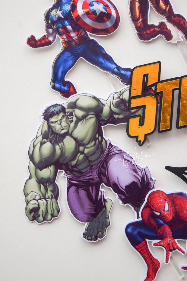 Set Toppere Tort - Avangers