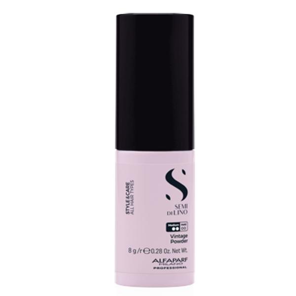 Pudra Texturizanta pentru Volum si Fixare Medie - Alfaparf Milano Semi di Lino Style &amp; Care Vintage Powder, 8 g