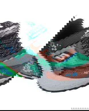 Pantofi sport copii Skechers Mega-craft 4k 402160L-BRMT, 29, Verde
