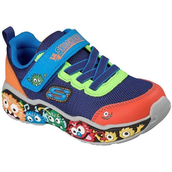 Pantofi sport copii Skechers Play Scene 407312N-NVMT, 24, Albastru