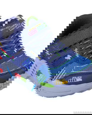 Pantofi sport copii Skechers Gametronix 2.0 402270L-NVMT, 33, Albastru