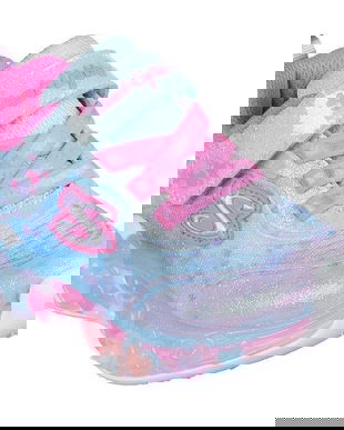 Pantofi sport copii Skechers Eternal Heart Lights 302696N-LBMT, 23, Multicolor