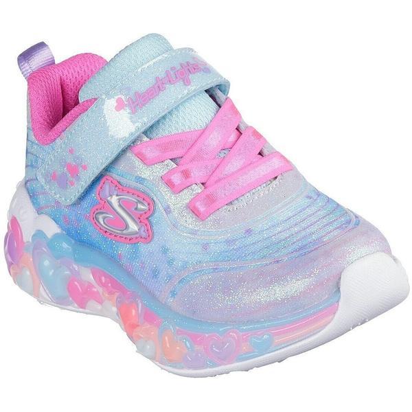 Pantofi sport copii Skechers Eternal Heart Lights 302696N-LBMT, 22, Multicolor