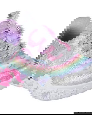 Pantofi sport copii Skechers Unicorn Charmer-lil Starlite 302297N-SMLT, 22, Multicolor
