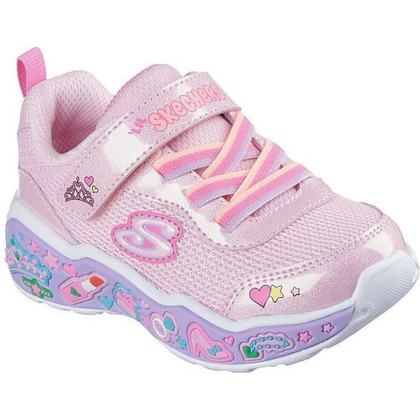 Pantofi sport copii Skechers Play Scene - Fun Squ 303158N-LPMT, 23, Roz