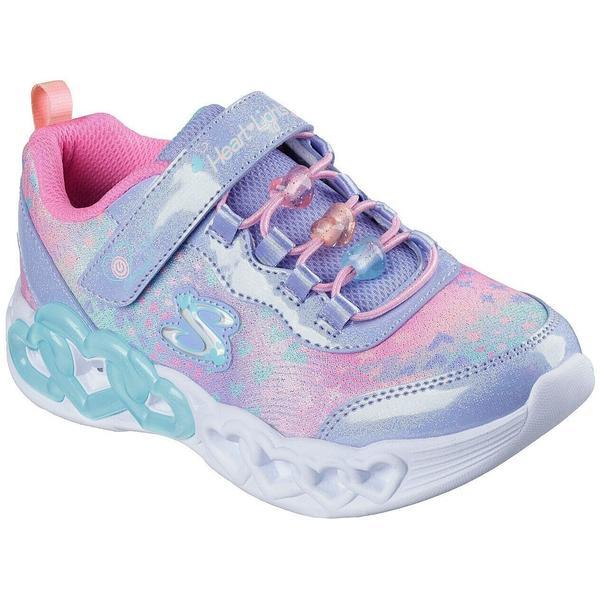 Pantofi sport copii Skechers S Lights-infinite Heart Ligh 303261L-LVMT, 33, Mov