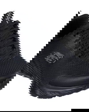 Pantofi sport barbati Skechers Edgeride - Rekze 232835-BBK, 44, Negru