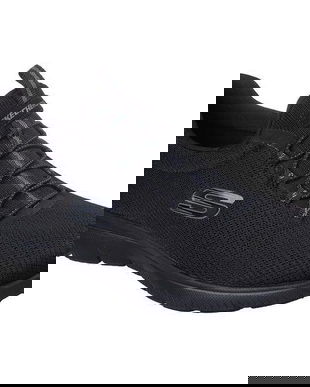 Pantofi sport femei Skechers Summits-summer Blush 150268-BBK, 39.5, Negru