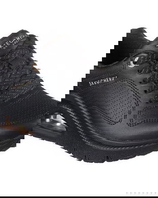 Pantofi sport femei Skechers Uno Icon - Idolized Air 177767-BBK, 37, Negru