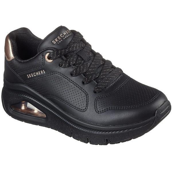 Pantofi sport femei Skechers Uno Icon - Idolized Air 177767-BBK, 38, Negru