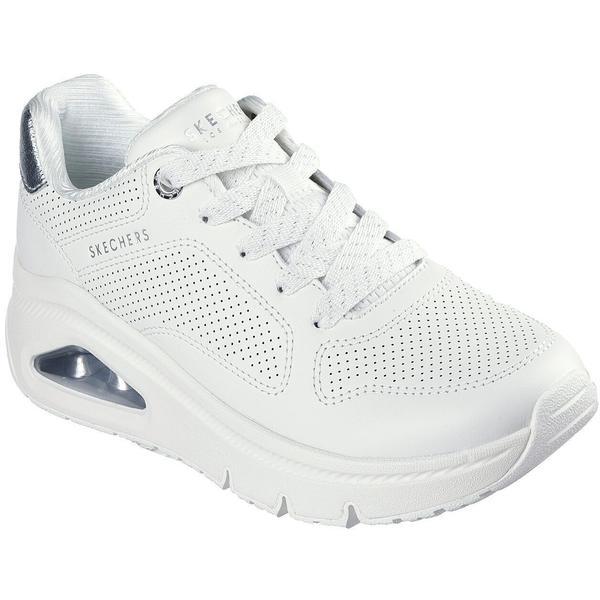 Pantofi sport femei Skechers Uno Icon - Idolized Air 177767-WHT, 37, Alb