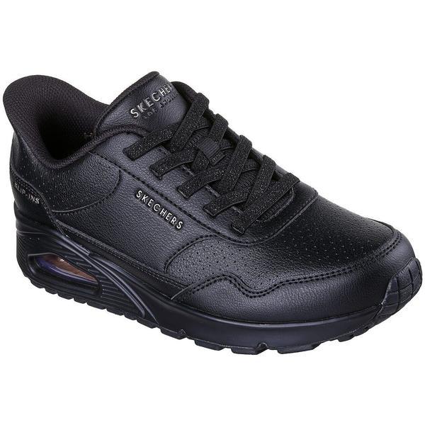 Pantofi sport femei Skechers Uno - Banksia Luxe 177118-BBK, 35, Negru