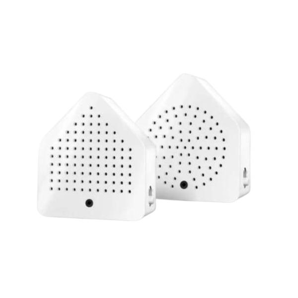 Set 2 audio box, sunete ambientale, Zi de vara, senzor miscare, incarcare Usb, Alb