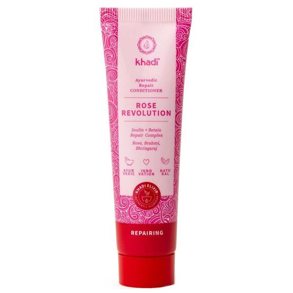 Balsam de Par Reparator cu Trandafir - Khadi Rose Revolution, 30 ml