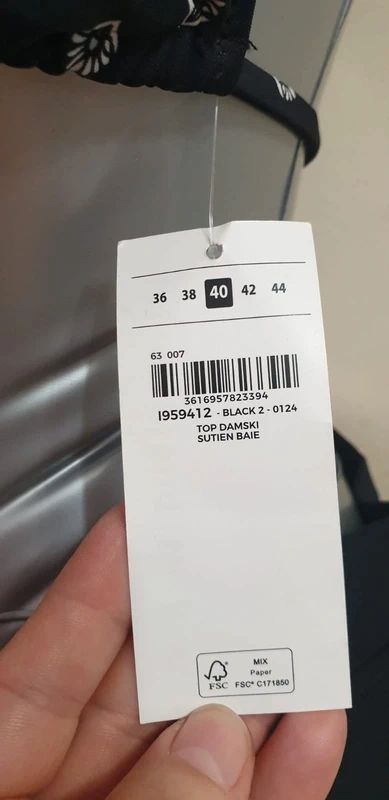 Reducere de vara! Costum de baie 2 piese, cu eticheta