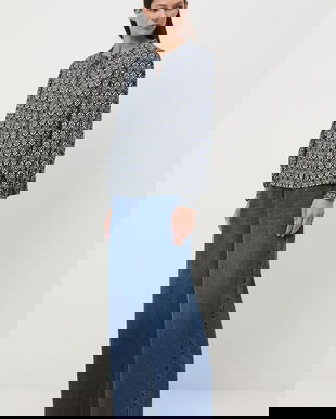 Medicine bluză cu imprimeu