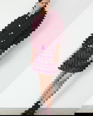 Medicine cardigan culoarea bordo