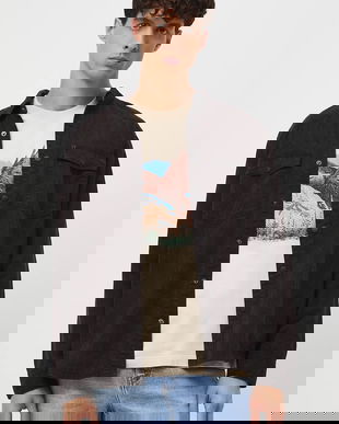 Medicine cămașă culoarea maro