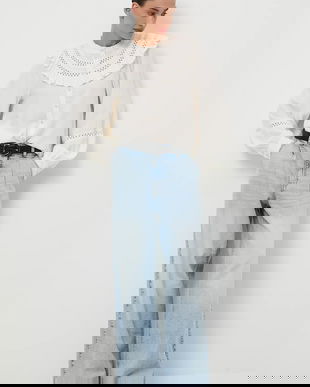 Medicine bluză culoarea bej, uni