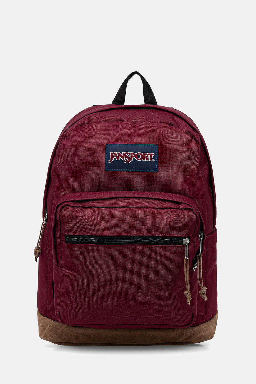 Jansport rucsac culoarea rosu, mare, uni, EK0A5BAPN62