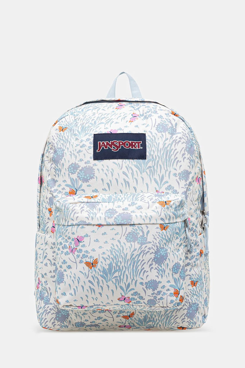 Jansport rucsac culoarea bej, mare, cu model, EK0A5BAG0W5
