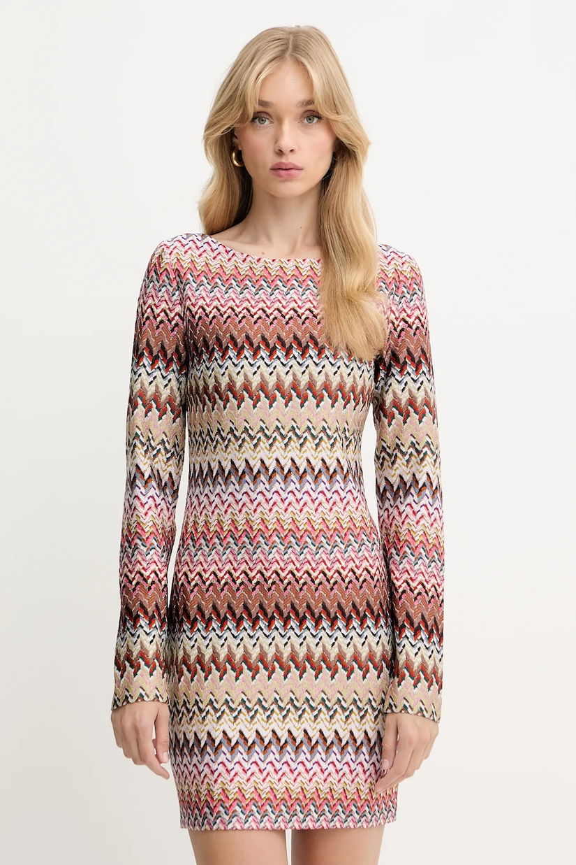 Missoni rochie mini, mulata, DS25WG0J.BR012L