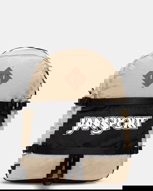 Jansport rucsac culoarea bej, mare, cu imprimeu, EK0A5BK18O7