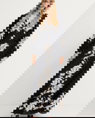 Forte Forte rochie din lână culoarea bleumarin, maxi, evazati, 14040.my.dress