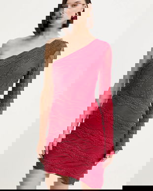 Charo Ruiz Ibiza rochie culoarea rosu, mini, mulata, 257603