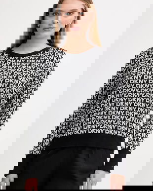 Dkny pulover culoarea negru, DJ5R0877