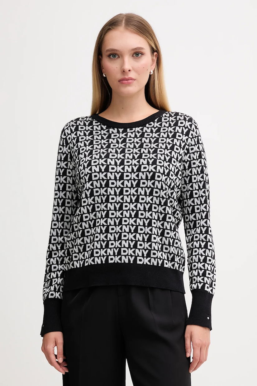 Dkny pulover culoarea negru, DJ5R0877