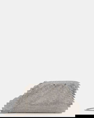 Luisa Spagnoli geantă culoarea argintiu, 542569