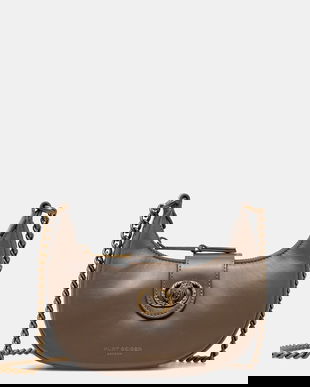 Kurt Geiger London geantă de piele culoarea maro, 4020137109