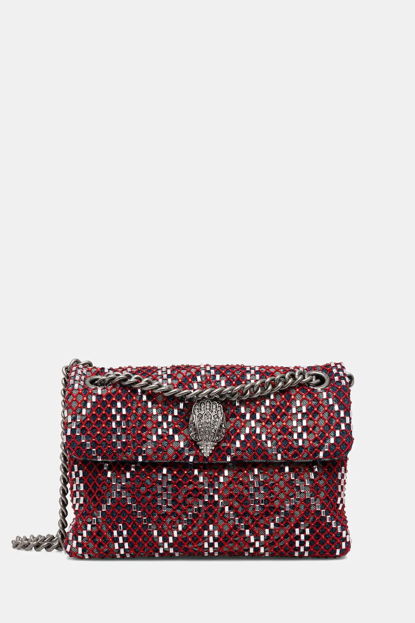 Kurt Geiger London geantă KENSINGTON culoarea bordo, 2732589069